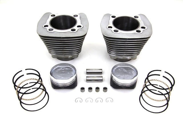 Vtwin 1200cc Cylinder & Piston Conversion Kit Silver 1986-2003 Harley Sportster