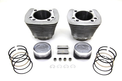 Vtwin 1200cc Cylinder & Piston Conversion Kit Silver 1986-2003 Harley Sportster