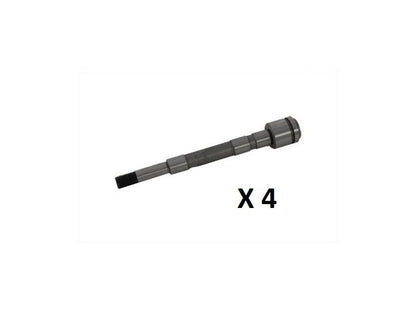 Vtwin Rocker Arm Shaft Set 4 Pack fits 1966-1983 Harley Shovelhead FLT FXR