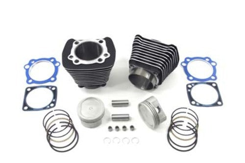 Vtwin 1200cc black cylinder & piston conversion kit 1986-2003 Harley Sportster