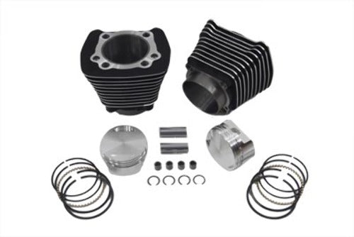 Vtwin Black 1200cc Cylinder Wiseco Piston Ring Kit 1988-2003 Harley Sportster XL