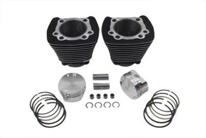 Vtwin Black 1200cc Cylinder Wiseco Piston Ring Kit 1988-2003 Harley Sportster XL