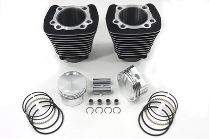 Vtwin Black 10.5:1 Cylinder Piston Ring Kit for 1988-2003 Harley Davidson Sportster