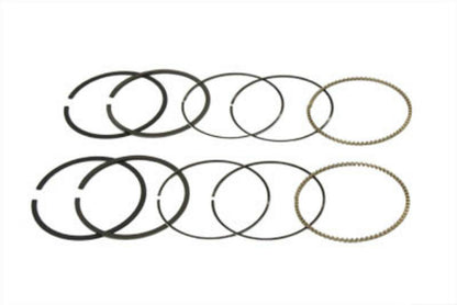 Vtwin 1200cc Hastings Moly Standard Piston Ring Set for 2004-16 Harley Sportster