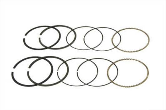 Vtwin 1200cc Hastings Moly Standard Piston Ring Set for 2004-16 Harley Sportster