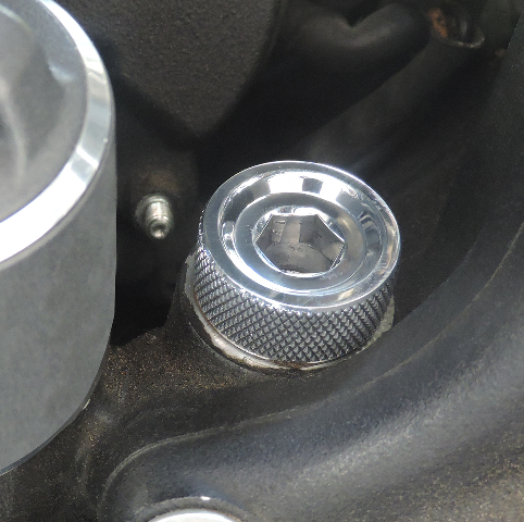 Accutronix Knurled Transmission Dipstick for 2006-21 Harley Touring Softail Dyna