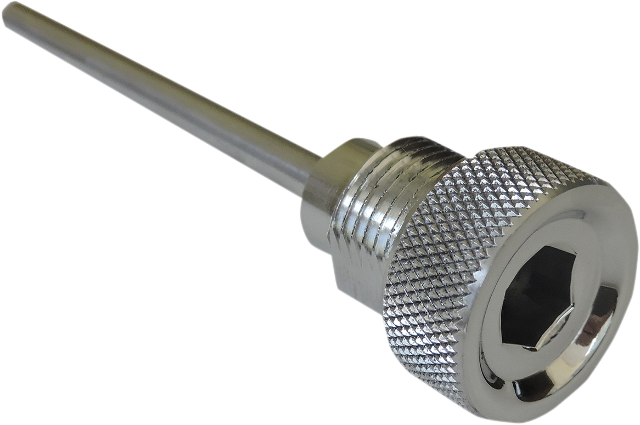 Accutronix Knurled Transmission Dipstick for 2006-21 Harley Touring Softail Dyna