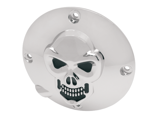 Drag Specialties chrome 3-D skull derby cover 94-03 Harley Sportster XL XLH