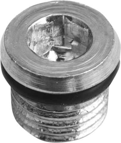 Drag Specialties Magnetic Zinc Universal 5/16"-18 Motorcycle Oil Drain Plug
