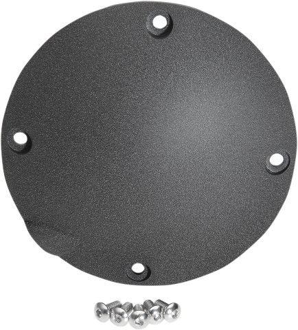 Drag Specialties Black Wrinkle Finish 4 Hole Derby Cover 94-03 Harley Sportster