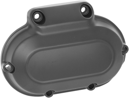 Drag Specialties Flat Black Transmission Side Cover fits 2006-17 Harley Twin Cam