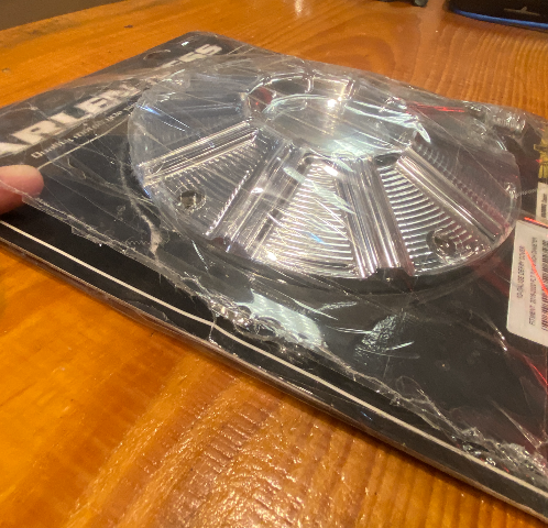 Arlen Ness 10 Gauge Chrome Derby Cover for 2016-2024 Harley Touring Bagger FLHX