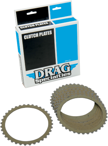 Drag Specialties Clutch Friction Plates 1990-2022 Harley Buell Dyna XL Touring