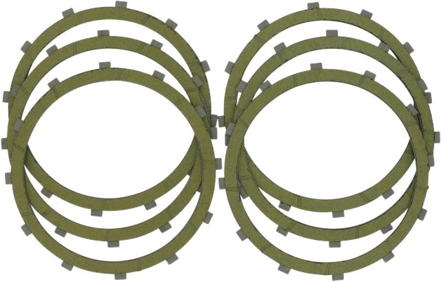 Drag Specialties Clutch Plates fits 84-89 Harley Touring Softail FXRDG FLHX