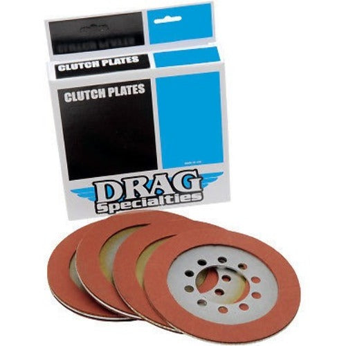 Drag Specialties Organic Clutch Plates 1941-1967 Harley Big Twin FLH FL EL