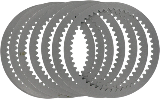 Drag Specialties 7 Steel Clutch Plates for 84-89 Harley Davidson Touring FLHX