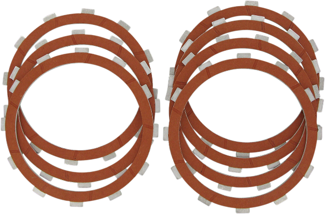 Drag Specialties Organic Clutch Plate Kit for 1984-90 Harley Davidson Sportster
