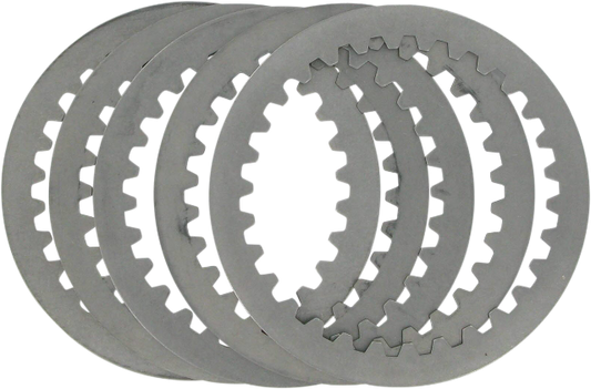 Drag Specialties Steel Clutch Plate Kit fits 84-90 Harley Davidson Sportster