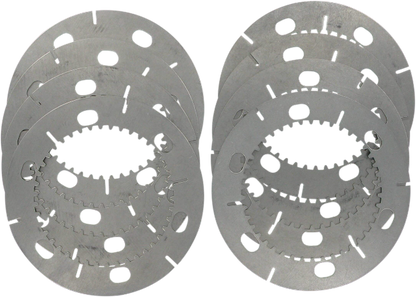 Drag Specialties 8 Steel Clutch Plate Kit fits 1971-84 Harley Sportster XLCH XLX