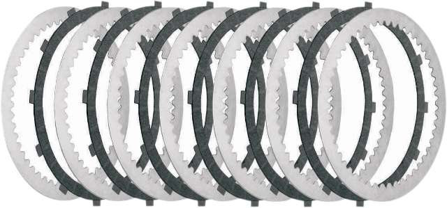 Belt Drives LTD Clutch Plate Kit for L84-89 Harley Touring Softail FLHT FXRS FXR