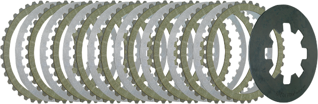 Belt Drives LTD Steel High Performance Clutch Kit fits 1990-2020 Harley Models