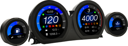 Koso HD-03X TFT Electronic Multi-Function Gauge Set for 2014-2023 Harley Touring