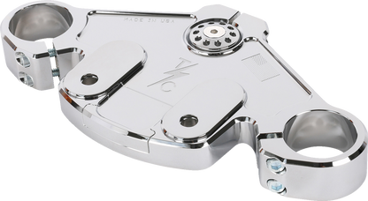 Thrashin Supply Chrome Top Triple Tree for 2024 Harley Road Glide TSC-2921-3