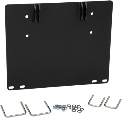 Moose Utility UTV Black Steel Snow Plow Mounting Plate 2020-23 Honda Pioneer 500