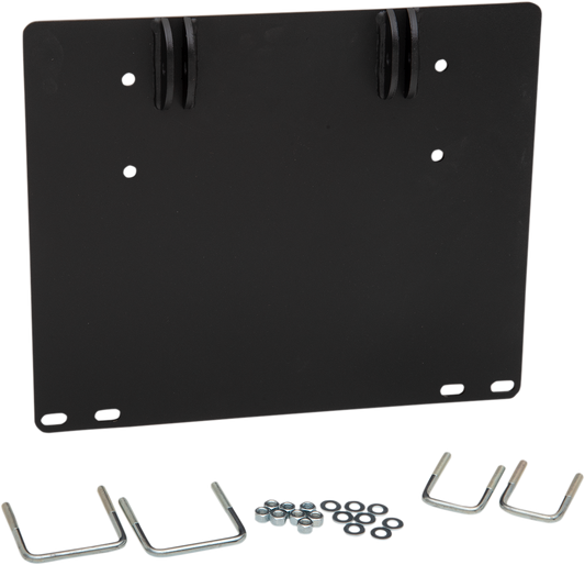 Moose Utility UTV Black Steel Snow Plow Mounting Plate 2020-23 Honda Pioneer 500