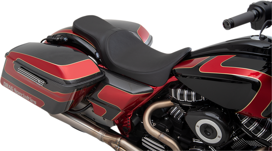Drag Specialties Predator Solar-Reflective Seat fits 2008-2024 Harley Touring