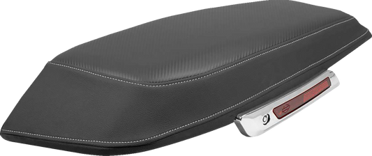 Saddlemen Carbon Fiber Saddlebag Lid Covers for 2014-2023 Harley Touring FLH FLT