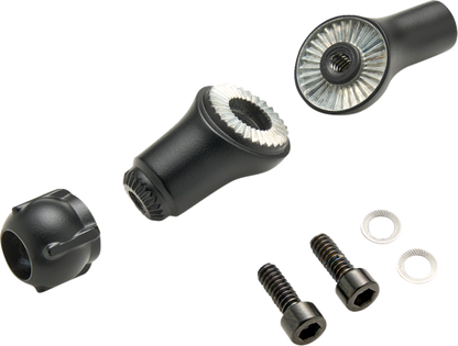 Ciro Black Adjustable 360° Swivel Post Joint 50155 for Use with Ciro Ball Mounts
