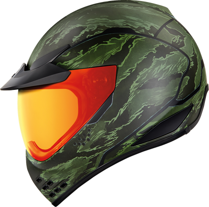 Icon Domain Tigers Blood Unisex Adult Motorcycle Street Racing Full Face Helmet