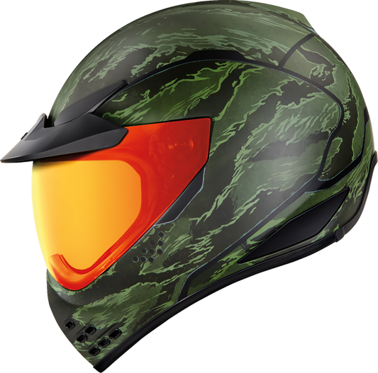 Icon Domain Tigers Blood Unisex Adult Motorcycle Street Racing Full Face Helmet