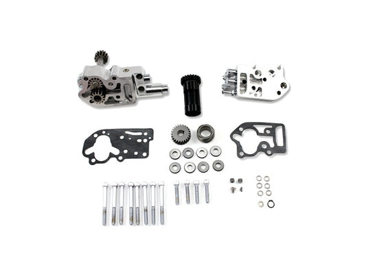 Sifton Polished Oil Pump Assembly 1972-1991 Harley Davidson FLT FXR FXD