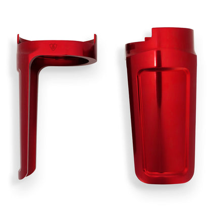Arlen Ness Method Red Fork Guards for 2014-2026 Harley Touring Bagger 120-021