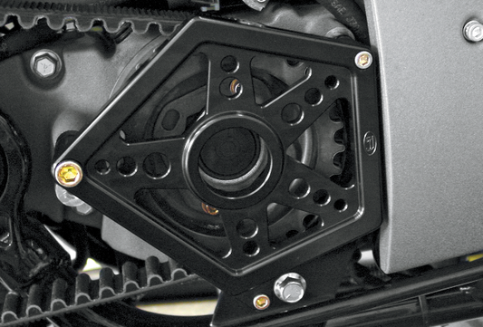 Joker Machine Black Front Pulley Cover 2004-2022 Harley Sportster XL XLR XLL XLN