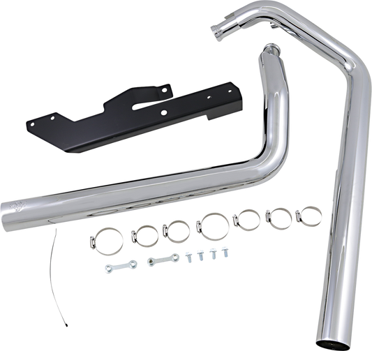 Vance & Hines Straightshots Chrome Exhaust 2004-2013 Harley Davidson Sportster