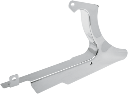 Drag Specialties Chrome Lower Belt Guard fits 2007-2017 Harley Softail FLSTF FLS