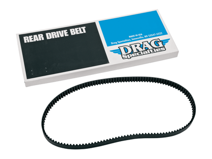 Drag Specialties Black Rear 1" Motorcycle 130 Tooth Custom Drive Belt Harley USA