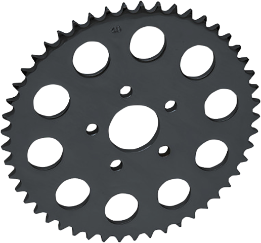 Drag Specialties Black Flat 51 Tooth Rear Sprocket for 86-92 Harley Sportster