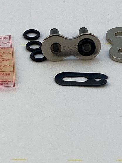 Drag Specialties 530 O-Ring Clip Connecting Master Link Motorcycle Chain Harley