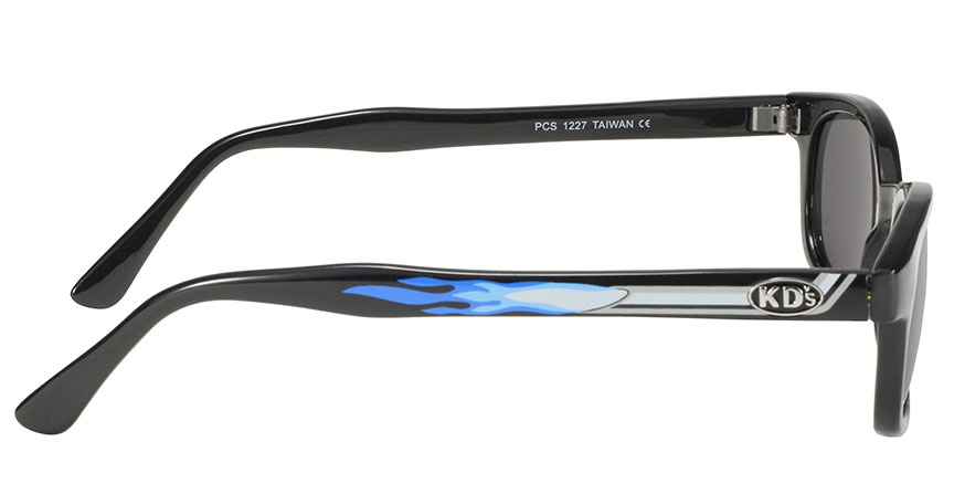 KD's Original 1 Pair Exhaust Pipe Smoke Lens Old School Biker Sunglasses 2227