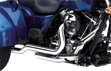 Cobra Power Port Dual Motorcycle Head Pipes for 2010-2016 Harley FLRT FLHTCUTG