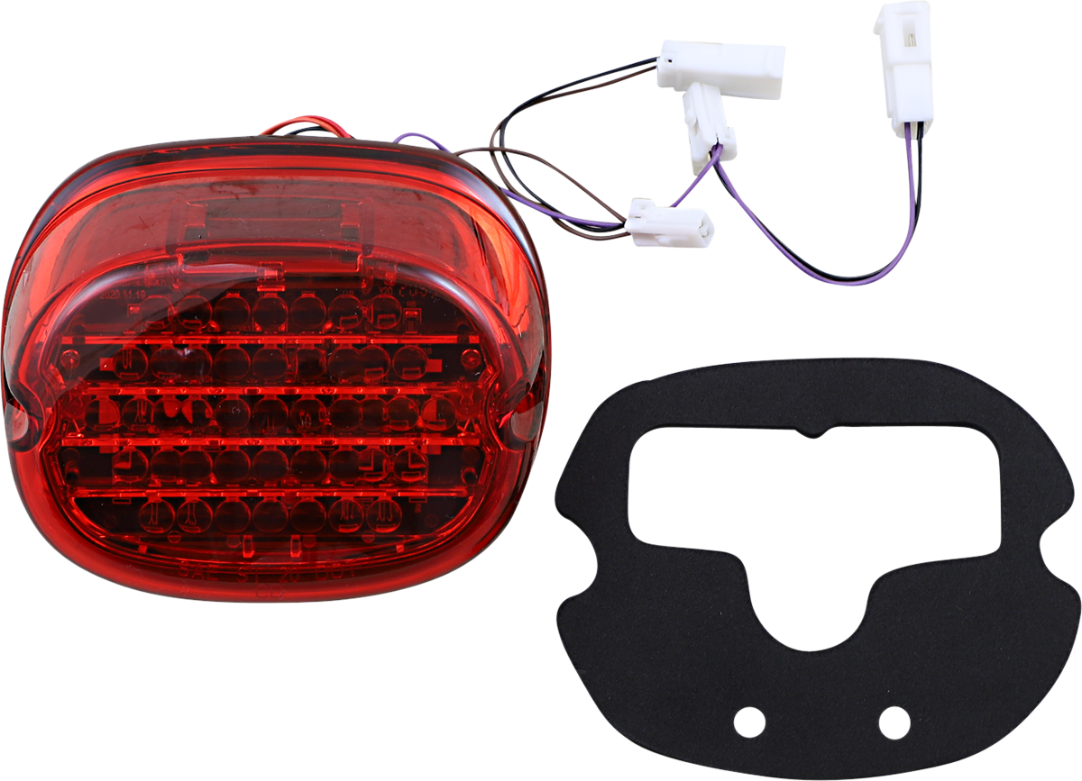 Custom Dynamics Low Profile LED Taillight & Integrated Turn Signals 99-24 Harley
