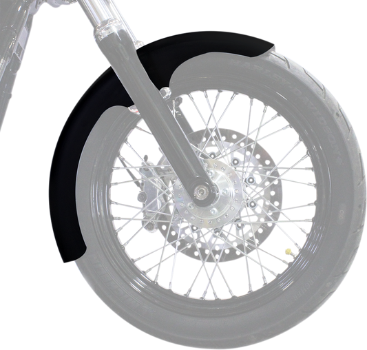 Klock Werks Tapered 19" Motorcycle Front Fender 1991-2005 Harley Dyna Models