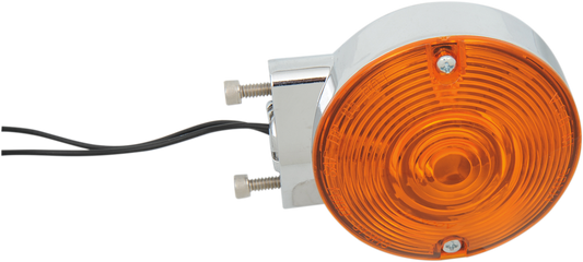 Chris Products Amber Front Turn Signal for 1968-2014 Harley Touring Softail