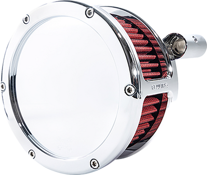 Feuling BA Series Solid Chrome Air Filter Kit for 2008-17 Harley Touring Softail