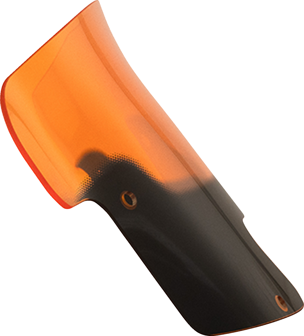 Klock Werks 8" Orange Kolor Flare Windshield 2020-2025 Indian Challenger Pursuit