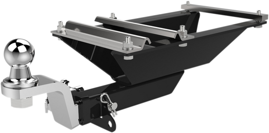 Khrome Werks Black Rear Hitch Receiver for 2015-2024 Harley Freewheeler FLRT